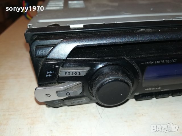 SONY CDX-GT35U USB//CD//AUX CAR AUDIO 0610231147, снимка 8 - Ресийвъри, усилватели, смесителни пултове - 42456513