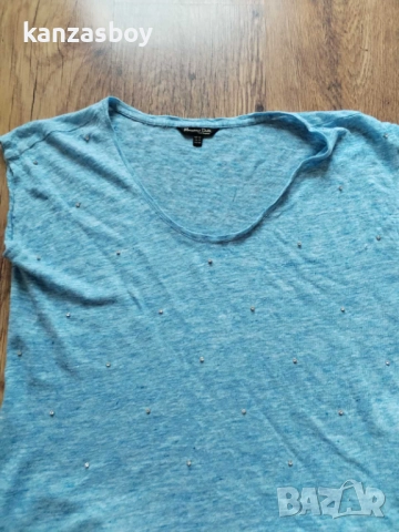 massimo dutti - страхотна дамска тениска КАТО НОВА ХС, снимка 5 - Тениски - 52079899