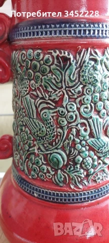 кана керамика Германия за ценители голяма , снимка 8 - Декорация за дома - 50583299