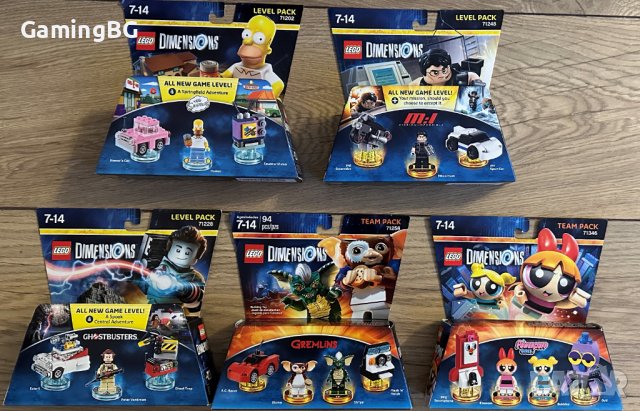 Продавам Lego Dimensions комплекти, Fun Pack и Story Pack, снимка 2 - Други игри и конзоли - 37130708