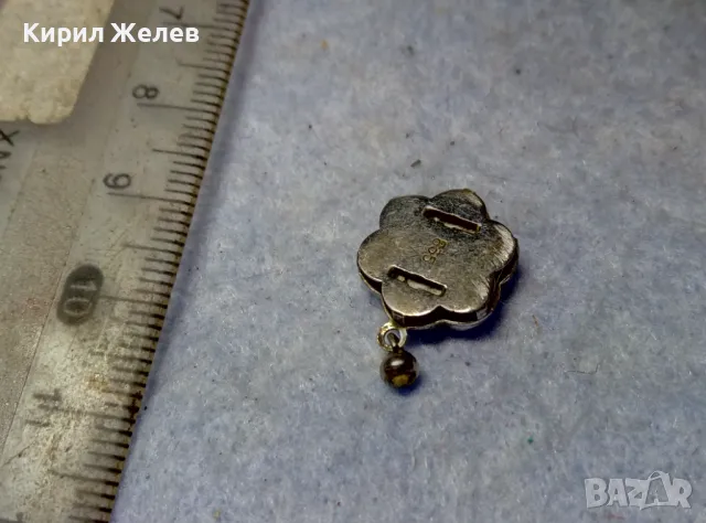 СТАРИННА СРЕБЪРНА ЗАКОПЧАЛКА СРЕБРО 835 РЯДЪК МОДЕЛ КАРАБИНКА За РЕТРО ОГЪРЛИЦА КОЛИЕ ГЕРДАН 49347, снимка 6 - Антикварни и старинни предмети - 49601395