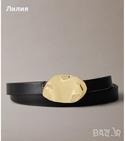 Calvin Klein Черен дамски колан