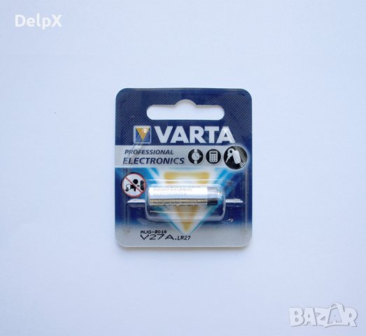 Алкална батерия VARTA 12V 27A (MN27), снимка 1