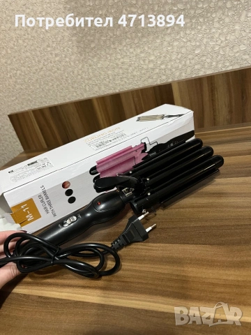 Маша за коса черна, снимка 2 - Маши за коса - 53156563