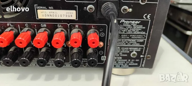 Стерео усилвател Pioneer VSX-908RDS, снимка 6 - Ресийвъри, усилватели, смесителни пултове - 49858709
