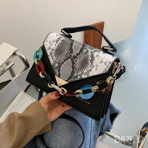 Малка чанта Hazel Black, снимка 7 - Чанти - 41477252