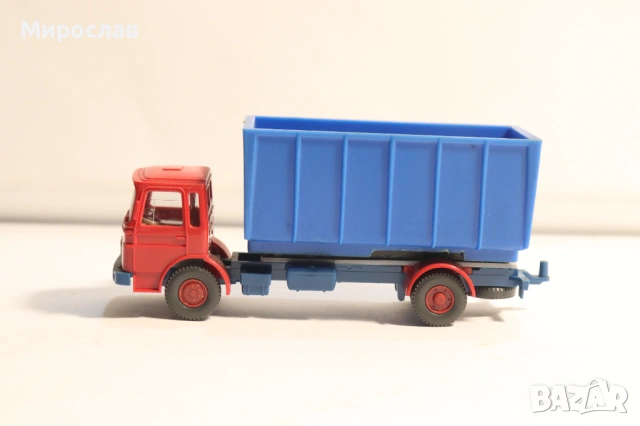 WIKING H0 1/87 MAN KАМИОН РЕТРО МОДЕЛ TIR САМОСВАЛ