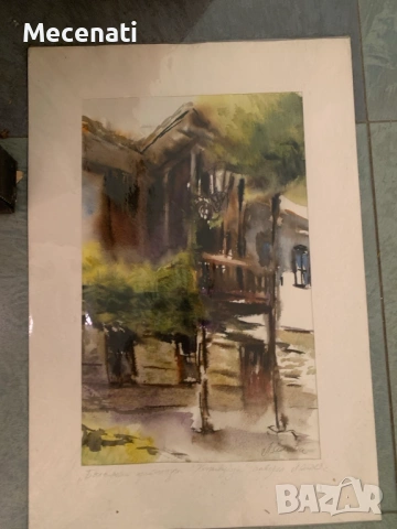 ПАОЛА СТОЕВА акварел натюрморт, снимка 7 - Картини - 53122589