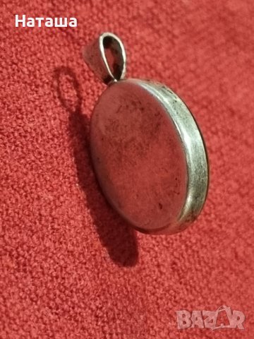 Vintage сребърна висулка, снимка 5 - Колиета, медальони, синджири - 41858759