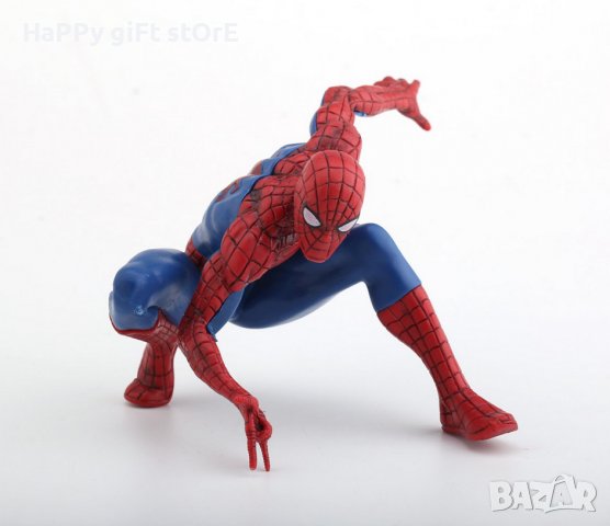 Статуетка Marvel: Spider-Man - Spider Man (hero Collection), екшън фигура 13.5 cm, снимка 4 - Фигурки - 40082250