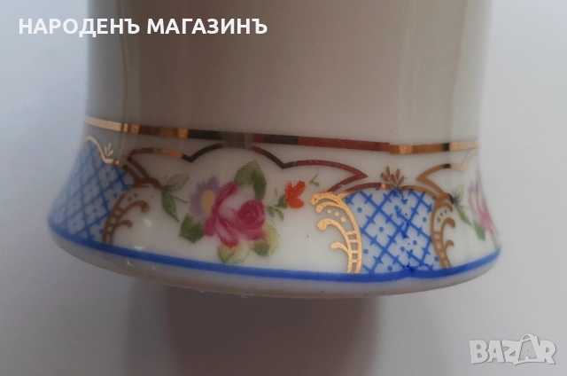 BELLE EPOQUE - НОВА италианска порцеланова ваза цветя порцелан кутия, снимка 12 - Други ценни предмети - 52877153