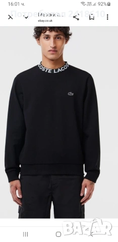 Lacoste Stretch Cotton Mens Size 4 - M НОВО! ОРИГИНАЛ! Мъжка Блуза!, снимка 10 - Блузи - 53468532