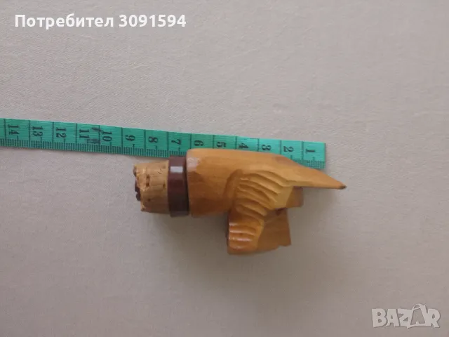 Дървена- Запушалка за бутилки 🐕🐶.   , снимка 5 - Други ценни предмети - 49673112