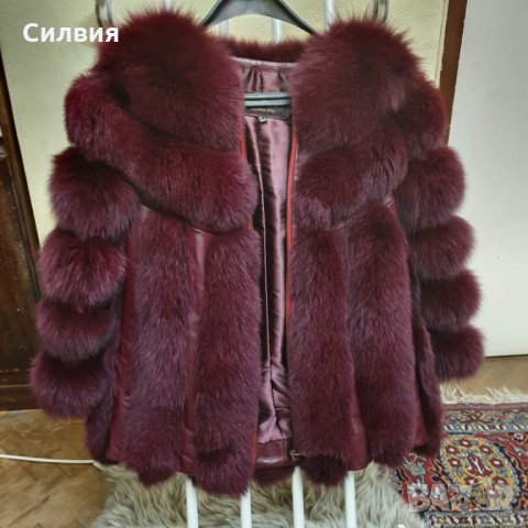 Ново цвят бордо за 390 лв, снимка 4 - Палта, манта - 35770565