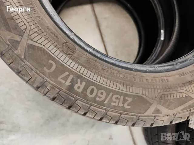 2бр.летни гуми 215/60/17C Continental, снимка 5 - Гуми и джанти - 49624954