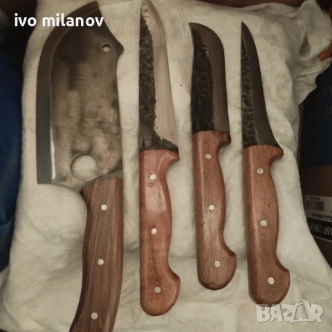 касапски ножове рьчно изработени