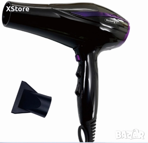 Сешоар, 2200W, 2 скорости, 3 нива, Cool shot, снимка 3 - Сешоари - 52595112