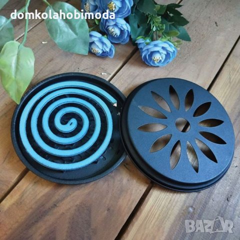 Метални поставки за спирали 2 броя 15x2 сантиметра, снимка 3 - Други стоки за дома - 41701212