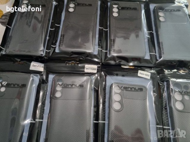 Samsung A13 4G/5G,A14,A24,A34,A54,S23,S23 Ultra бизнес карбон силикон, снимка 4 - Калъфи, кейсове - 41455335