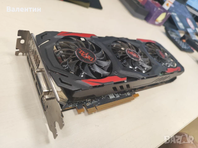 Видеокарта PowerColor Red Devil Radeon RX 570 4GB GDDR5, снимка 2 - Видеокарти - 50645767