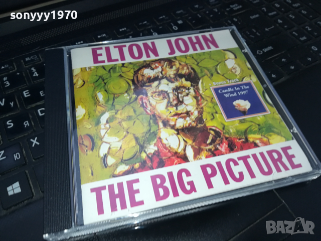 ELTON JOHN THE BIG PICTURE CD 2802241548, снимка 3 - CD дискове - 44513476