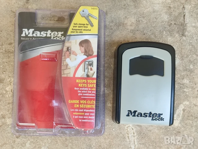 Метална кутия за ключове за апартамент / къща / вила под наем. Сейф за ключ Master Lock - key box, снимка 4 - Други стоки за дома - 51166933