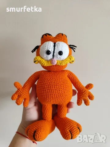 Плетена играчка Гарфилд, снимка 6 - Други - 48402455