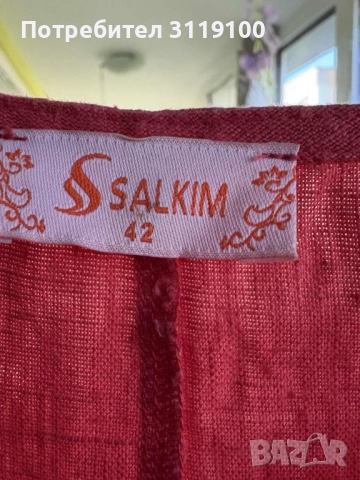 Ленена рокля, снимка 3 - Рокли - 51771790