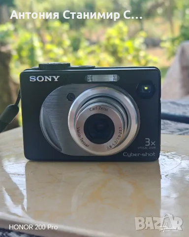 Sony dsc w12 отличен, снимка 5 - Фотоапарати - 55875663