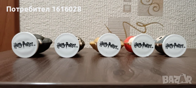 Комплект от 5 колекционерски фигурки Хари Потър., снимка 4 - Колекции - 46502298
