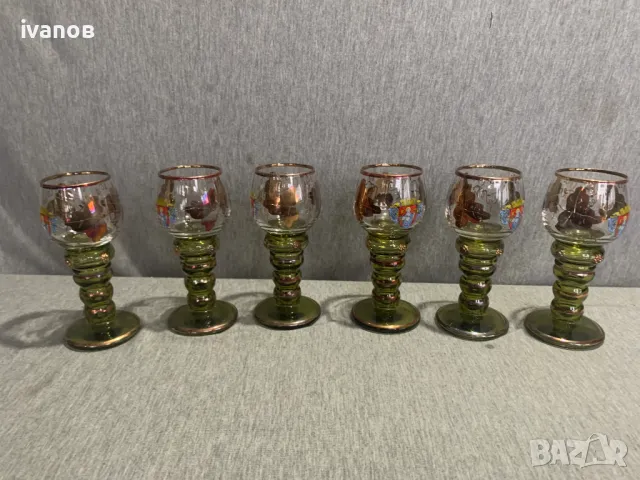 чаши 6 броя , снимка 2 - Чаши - 48418971