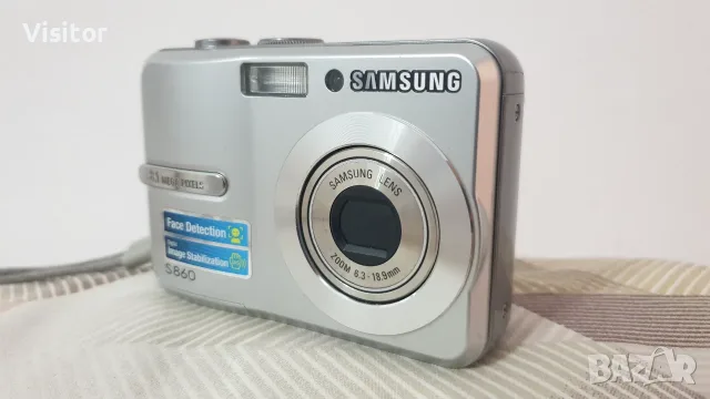 фотоапарат SAMSUNG DIGIMAX S860 8.1 Мрх, снимка 3 - Фотоапарати - 55735065