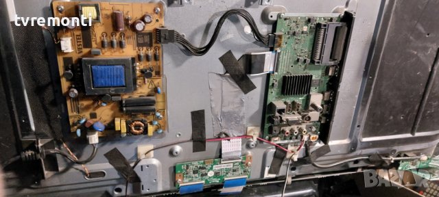 T-Con  PT430CT03-14-C-V2.0 N2THK430FHDCT03-14-T_F0 for 43 inc DISPLAY for, JVC LT-43VA3000 DISPLAY V, снимка 4 - Части и Платки - 39597966