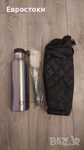 Fjbottle FEIJIAN FJbottle Вакуумно изолирана бутилка за вода от неръждаема стомана 750/1000 мл, снимка 9 - Спортна екипировка - 48654066