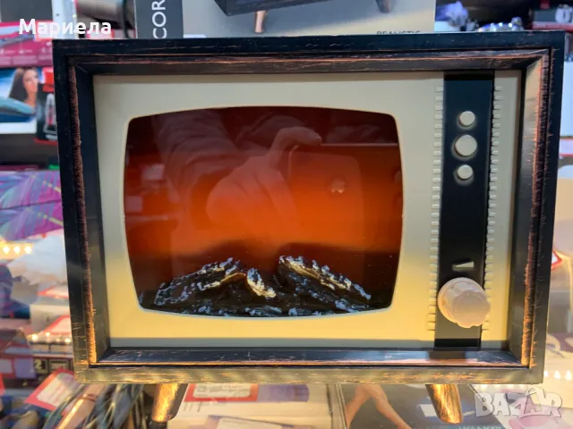 LED Камина Ретро телевизор / Декоративна Камина на Батерии, снимка 9 - Декорация за дома - 48754327