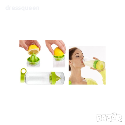0796 3 в 1 Сокоизтисквачка, бутилка и чаша, снимка 4 - Чаши - 44919330
