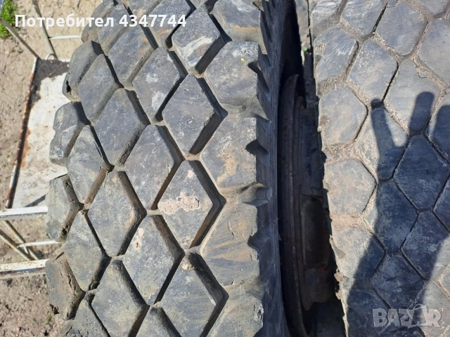 Продават се 6 броя гуми с джанти Кама 12.00 r20, снимка 3 - Гуми и джанти - 53638232