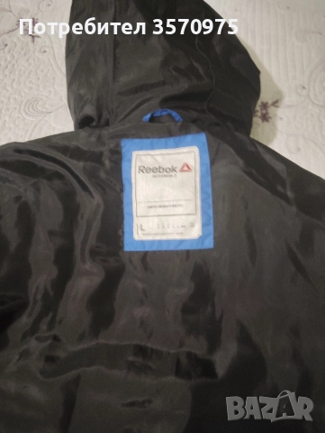 Продавам мъжко зимно яке оригинално на Reebok размер L за 100лв , снимка 4 - Якета - 52910890