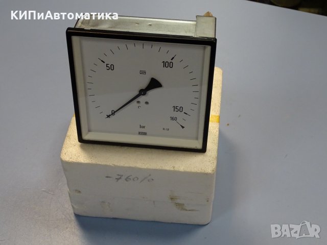 манометър Wika 0-160 Bar KL 1