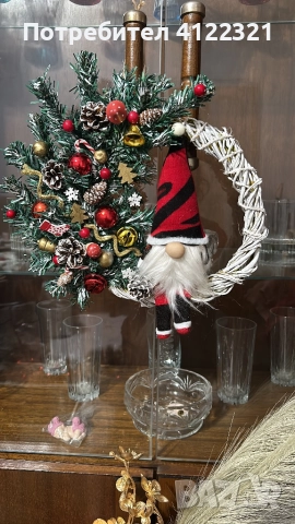 Коледни венчета ръчна изработка