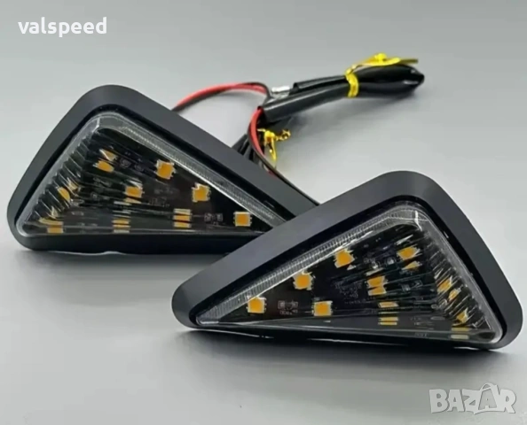 Лед мигачи за мотор,атв,утв триъгълни, снимка 2 - Аксесоари и консумативи - 53783879