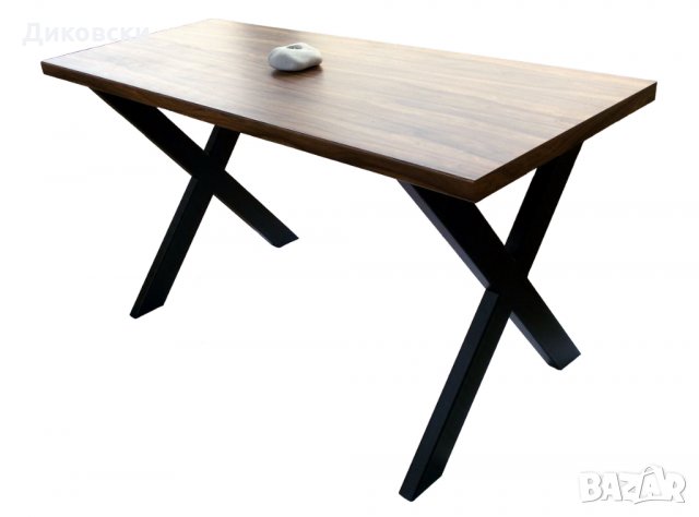 Поръчкови и стандартни! Метални крака за маса Х образни 2 бр. модел 002