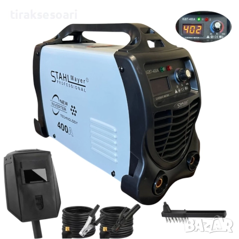 Инверторен електрожен STAHLMAYER MAX 400A В-27-038