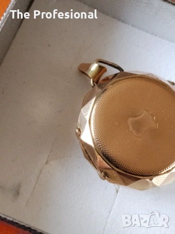 Джобен златен часовник, снимка 6 - Антикварни и старинни предмети - 53720260