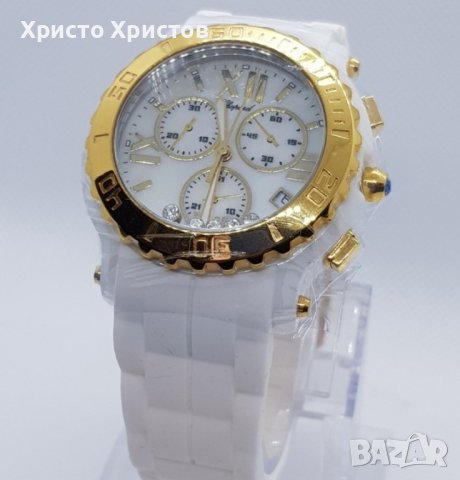 Дамски луксозен часовник Chopard Happy Sport, снимка 2 - Дамски - 41698594