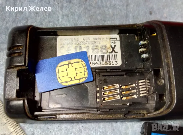 SIEMENS MADE by CUWAN Стар КОЛЕКЦИОНЕРСКИ МОБИЛЕН ТЕЛЕФОН GSM АПАРАТ СИМЕНС с КАРТА b-connect 26600, снимка 6 - Siemens - 47615033