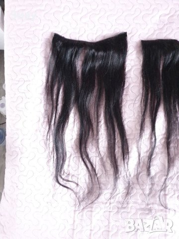 Естествена тъмно кестенява коса , снимка 2 - Аксесоари за коса - 40958094