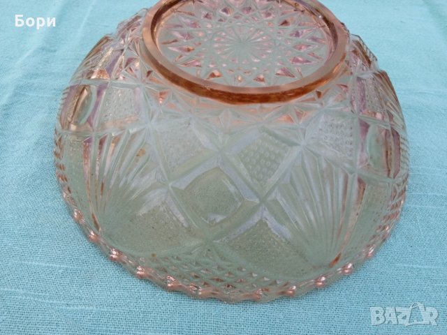 Фруктиера,купа цветно стъкло, снимка 4 - Декорация за дома - 36007682