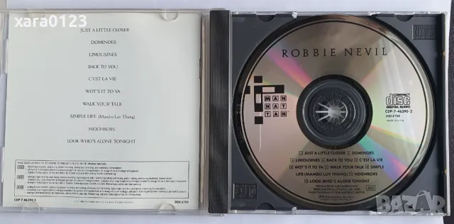 Robbie Nevil – Robbie Nevil, снимка 3 - CD дискове - 47730652