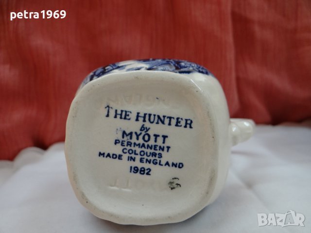 Порцелан на The Hunter by Myott в синьо, снимка 11 - Антикварни и старинни предмети - 41739296